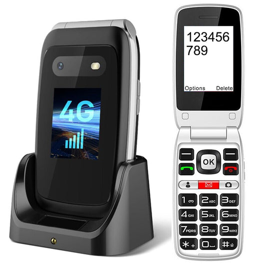 Big Button Flip Mobile Phone with SOS Button